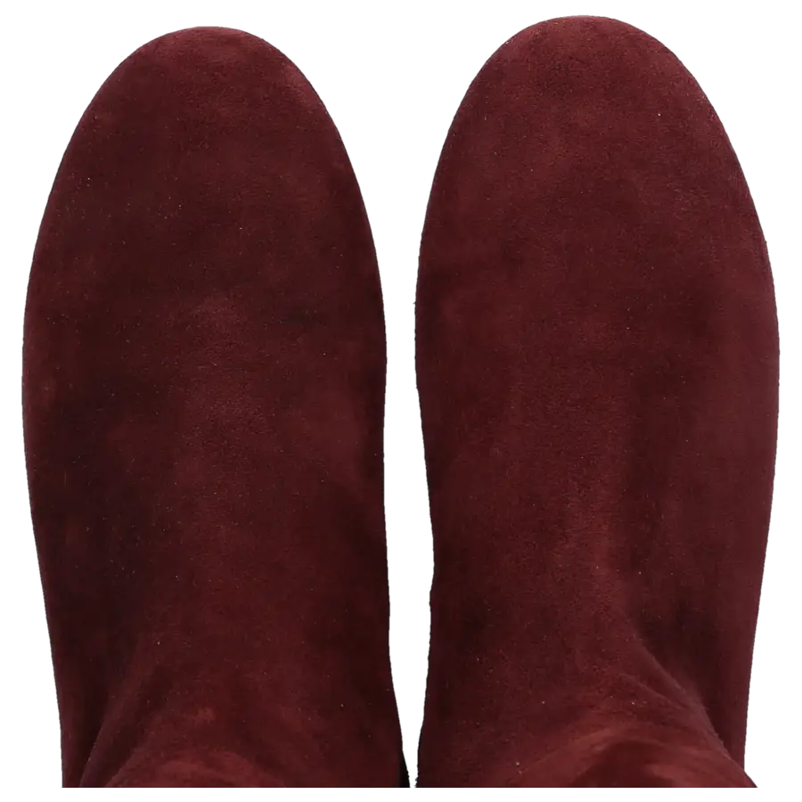 Gianvito Rossi - Stiefel Milton Veloursleder - rot