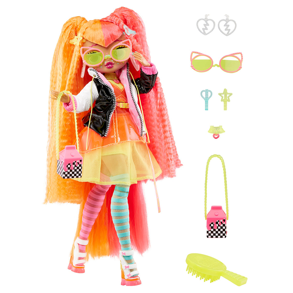 L.O.L. Surprise 707 OMG Fierce Dolls  - Neonlicious