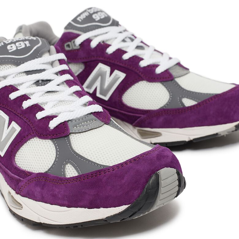 New Balance M991PUK grape juice alloy/black