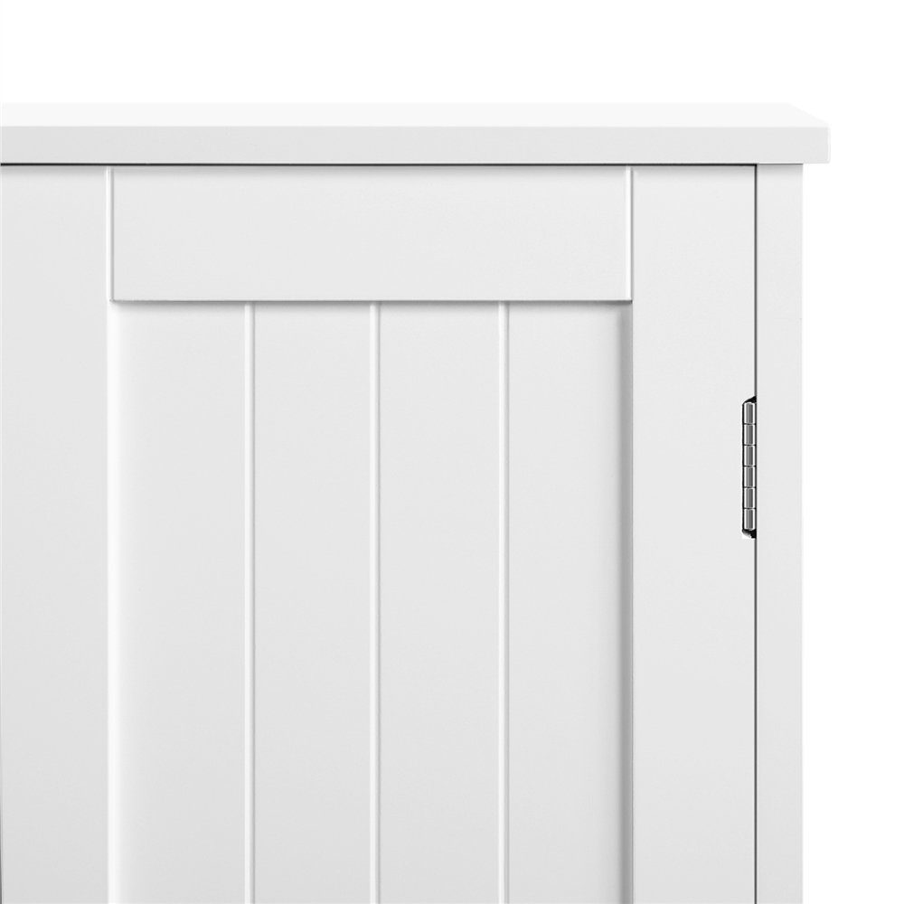 Yaheetech Badkommode, Badezimmerschrank Unterschrank mit 3 Schubladen & 1 Tür