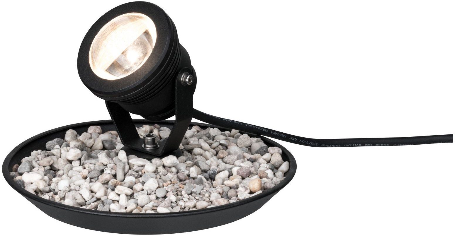 Paulmann LED Teichleuchte Plug & Shine, Plug & Shine, LED fest integriert, Warmweiß, LED-Modul, IP68 3000K 24V mit 2m Kabel