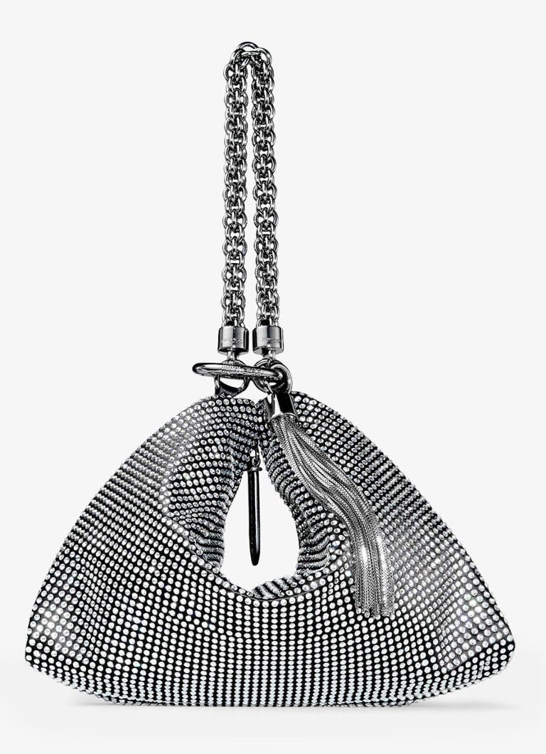 Jimmy Choo Callie Mini zamšādas sajūga soma