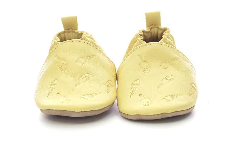 Chaussons cuir tannage vegetal Stick And Cone