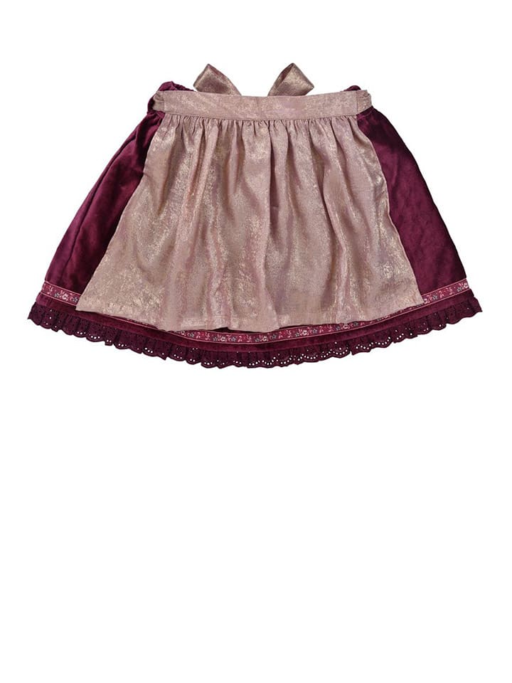 Bondi Trachten-Samtrock in Bordeaux/ Rosa günstig kaufen