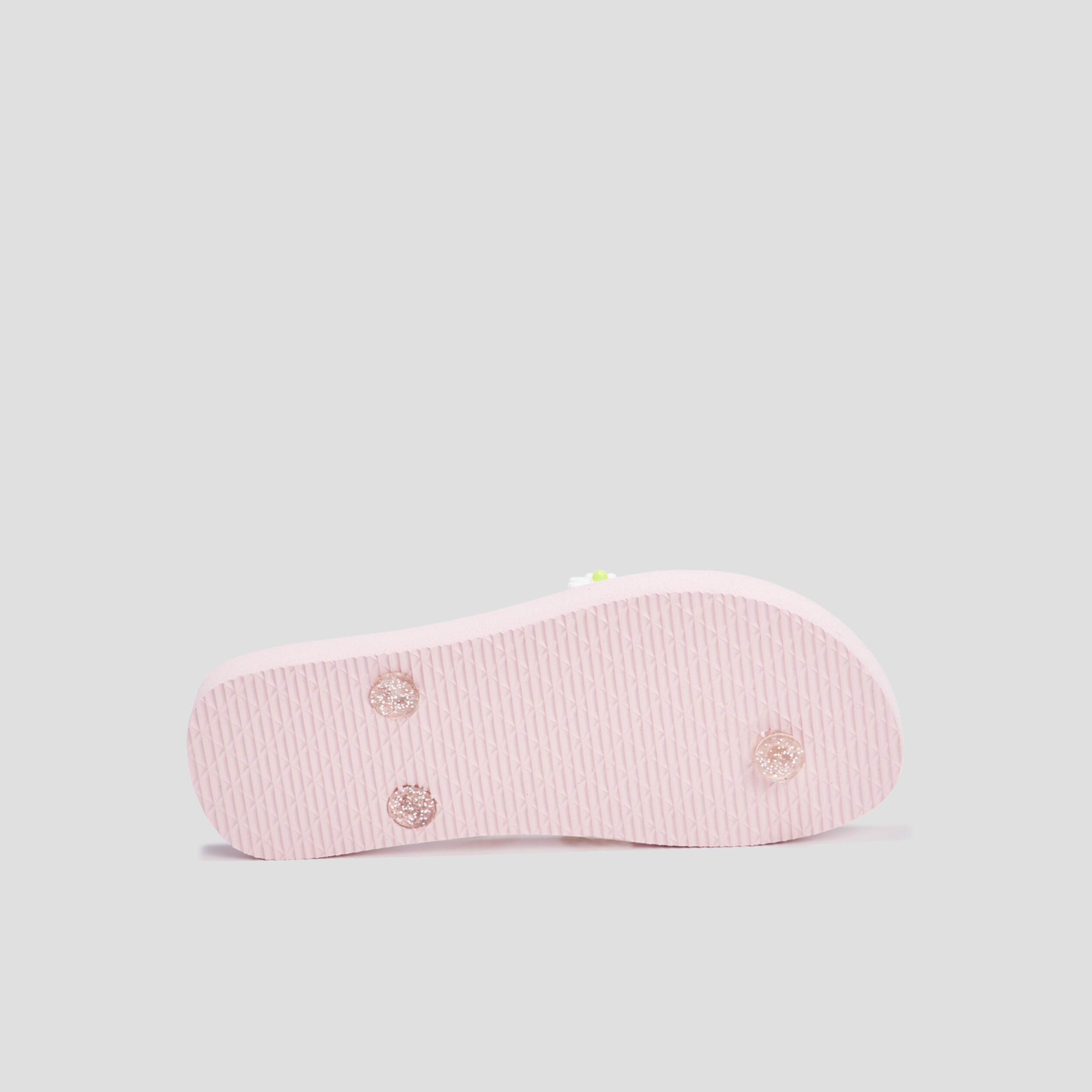 Tongs détails pailletés Wamea Beach rose fille | La Halle