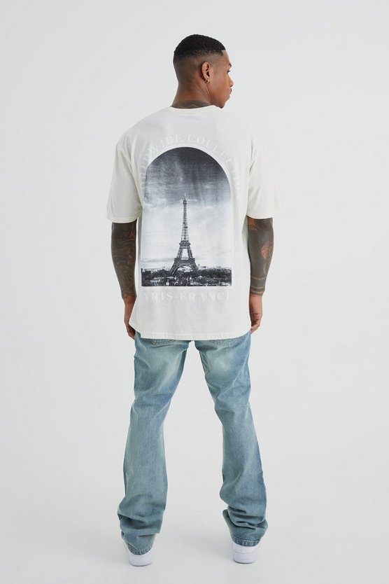 Slim-Fit Schlagjeans