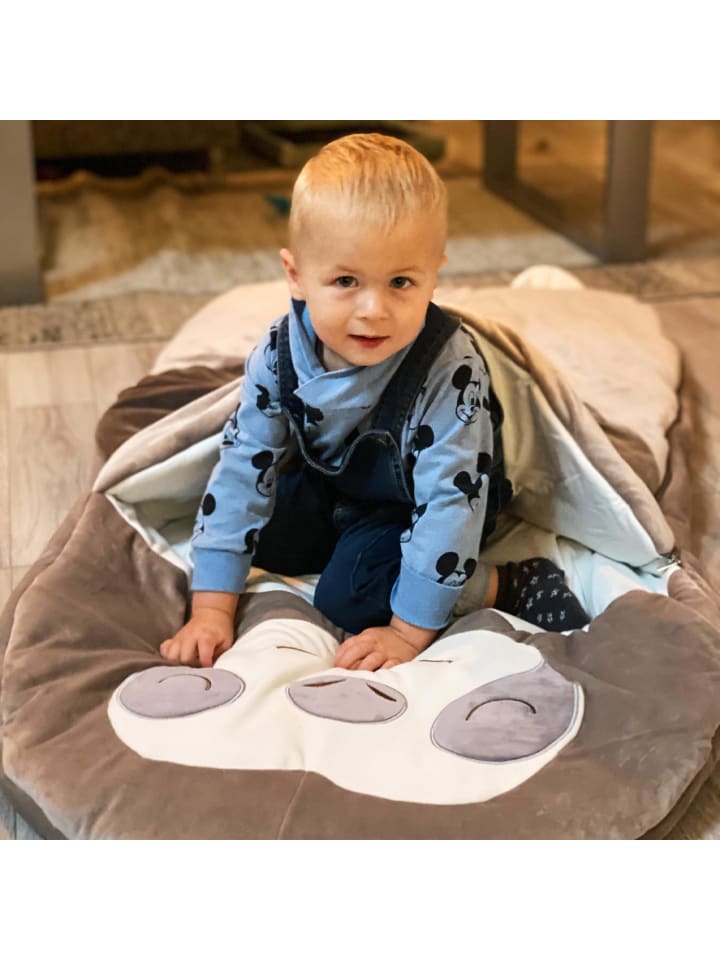UNUS Mumienschlafsack Faultier in Grau günstig kaufen