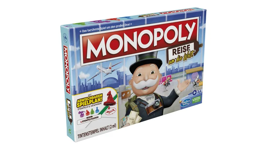 Hasbro - Monopoly Reise um die Welt