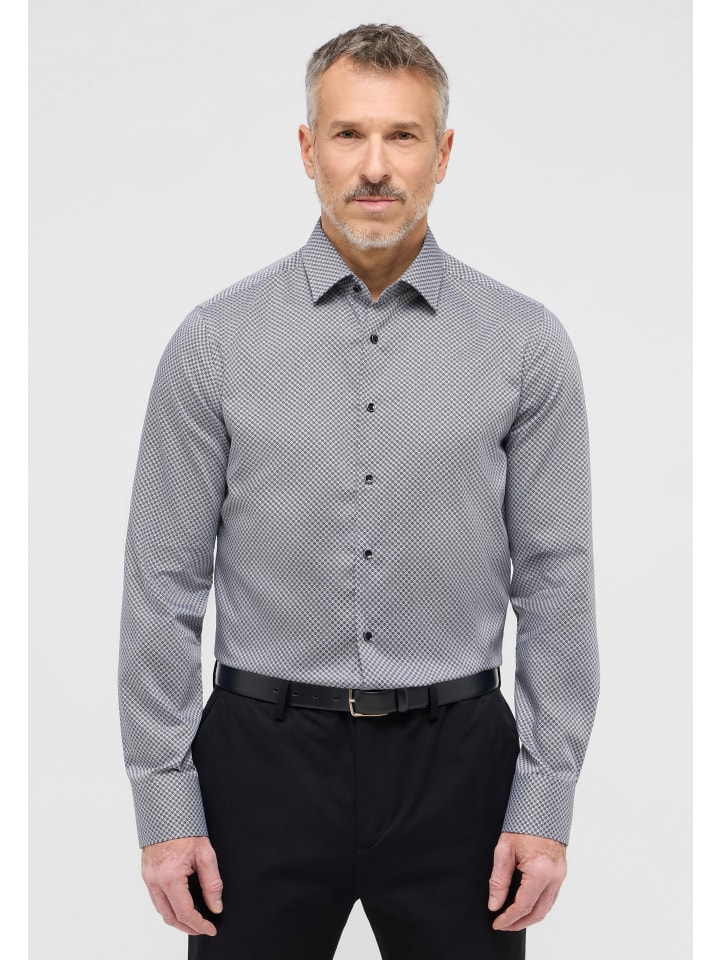 Eterna Hemd SLIM FIT in grau günstig kaufen