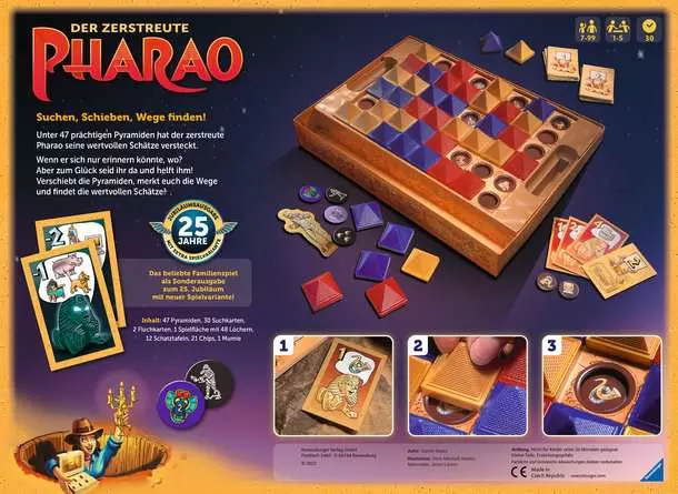 Der zerstreute Pharao - D - 27316 - Ravensburger - Spiel ab 7 Jahren