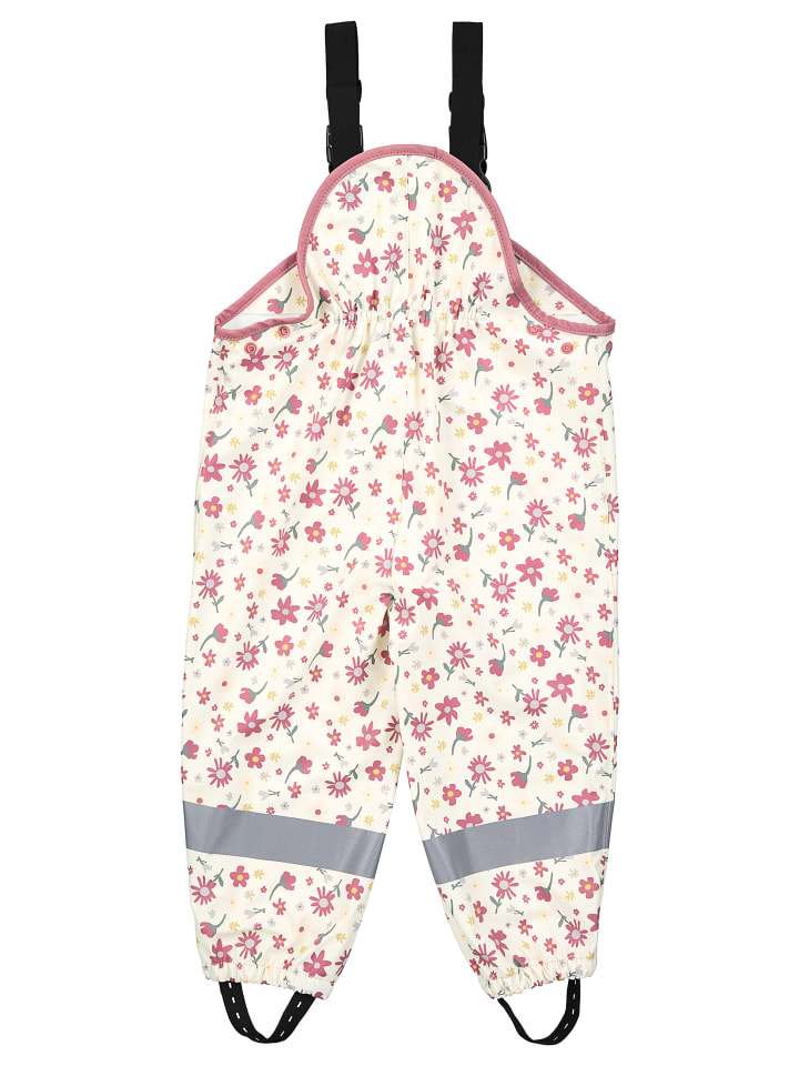 Sterntaler Regenträgerhose ungefüttert Blumen in rosa günstig kaufen