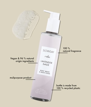 SLOWDAY Relax Lavender & Sage Duschgel 250 ml