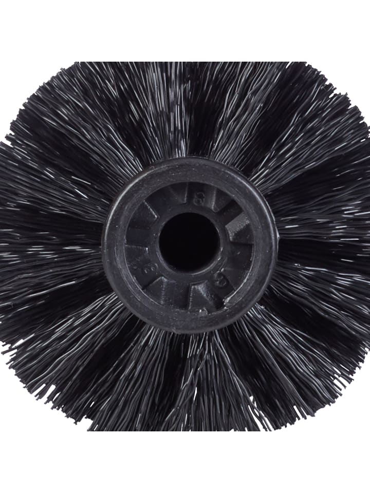 relaxdays 5x Bürstenkopf in Schwarz Gewinde Ø 9,5mm günstig kaufen onesize