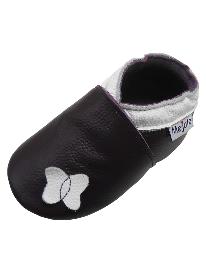 Yalion Leder-Krabbelschuhe 