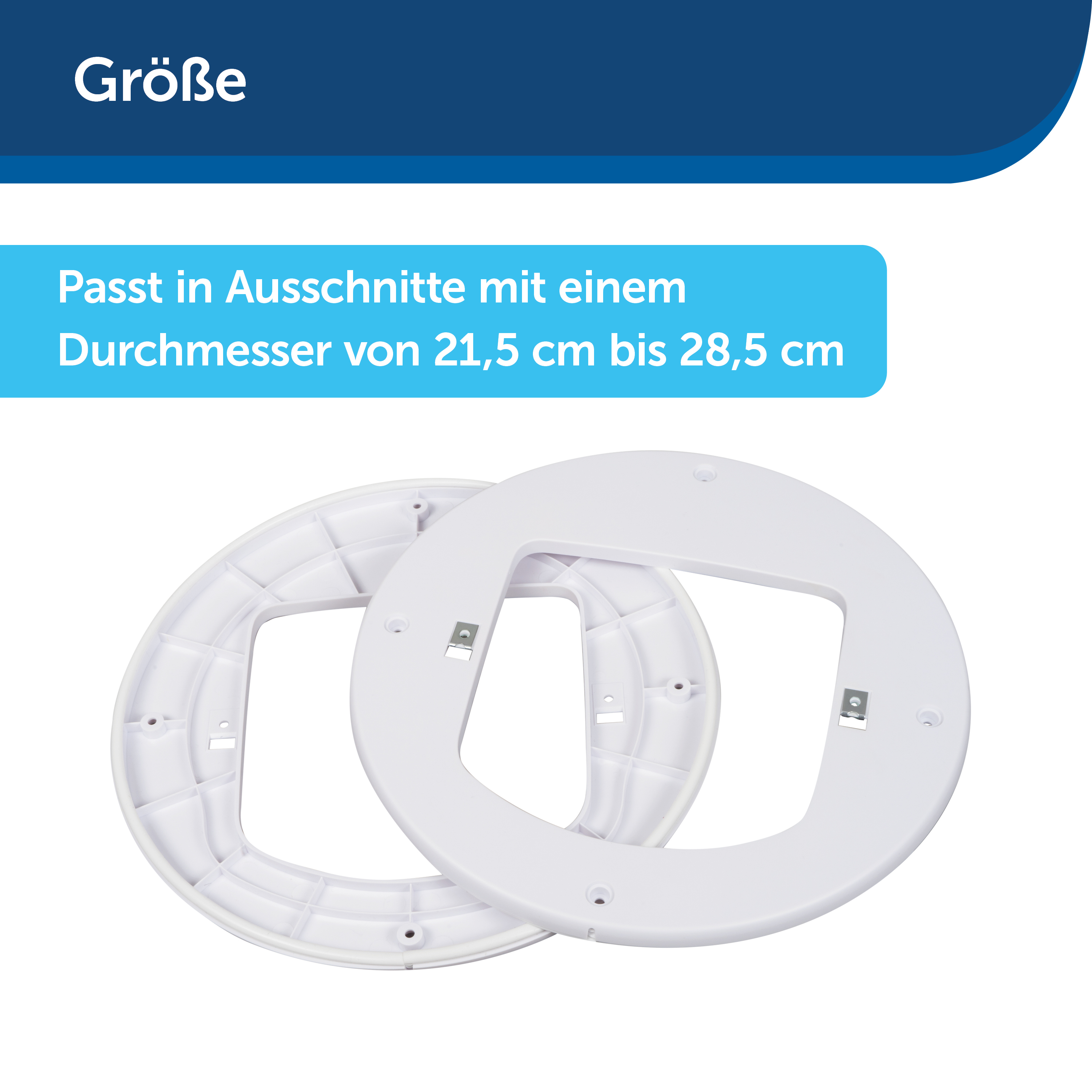 PetSafe Klappen & Türen PetSafe Einbauadapter für Mikrochip Katzenklappe weiß