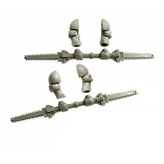 Space Knights Eviscerate Weapons with Arms