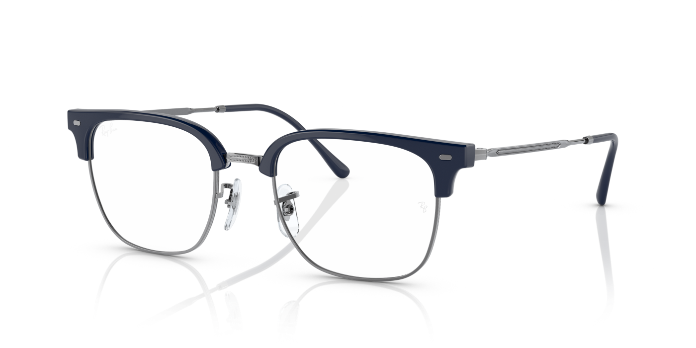 NOI OPTICĂ CLUBMASTER - Lucido Blu su bronz