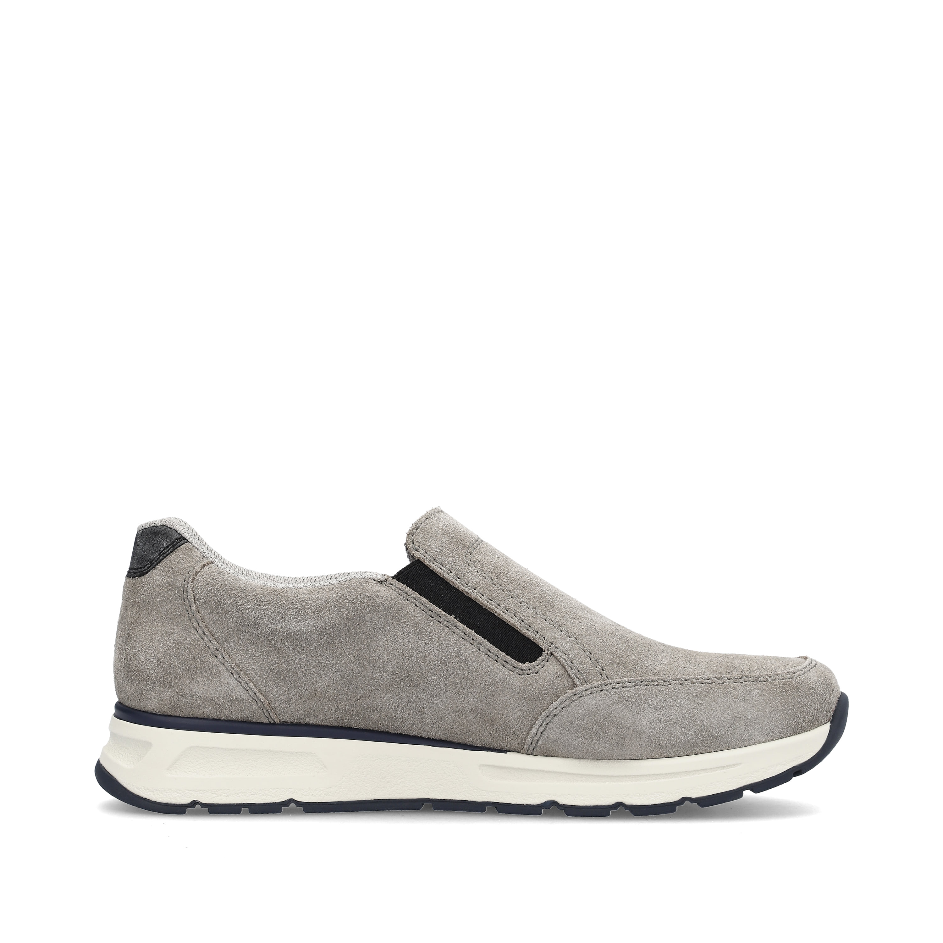 Rieker Herren Slipper hellgrau