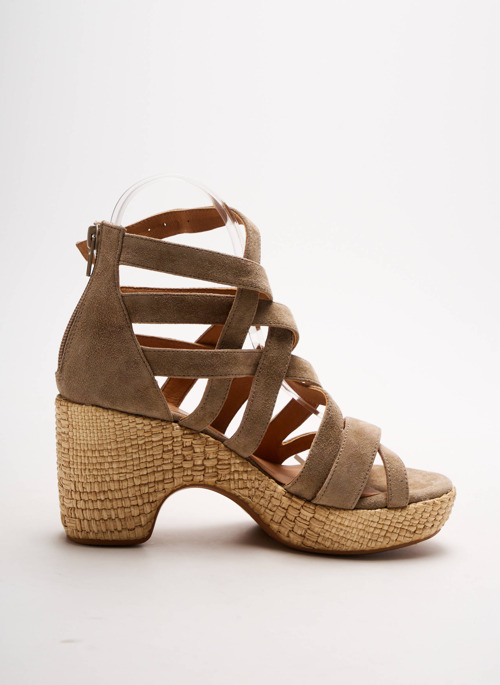 Adige Sandales Nu Pieds Femme couleur beige
