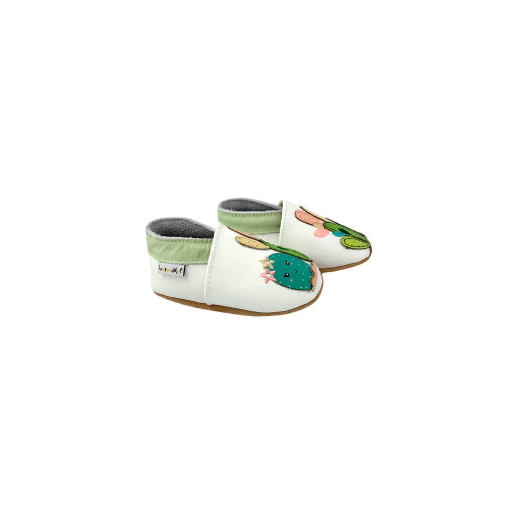 Lait et Miel Cactus Krabbelschuhe mit Kaktus