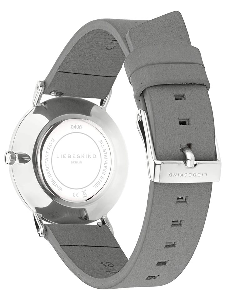Liebeskind Quarzuhr in Silber/ Grau günstig kaufen onesize