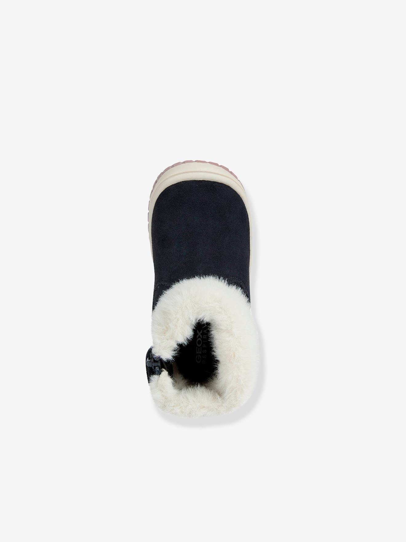 Geox Mädchen Baby Winterboots OMAR GIRL WPF GEOX - marine/weiß