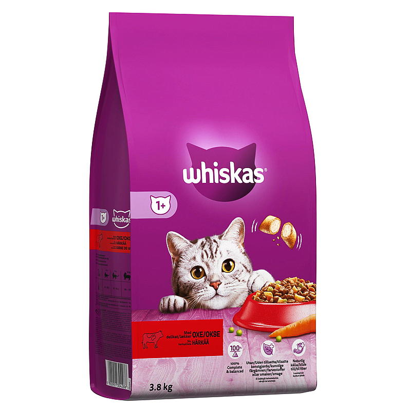 Mars Kattemat 3,8 kg oksekjøtt Whiskas