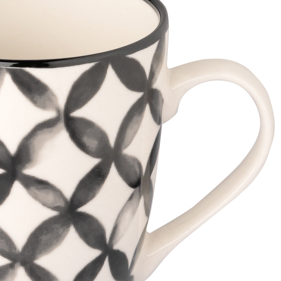 Tasse mti grafischem Muster
