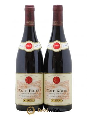 Côte-Rôtie Côtes Brune et Blonde Guigal  2007 - Lot de 2 Bouteilles