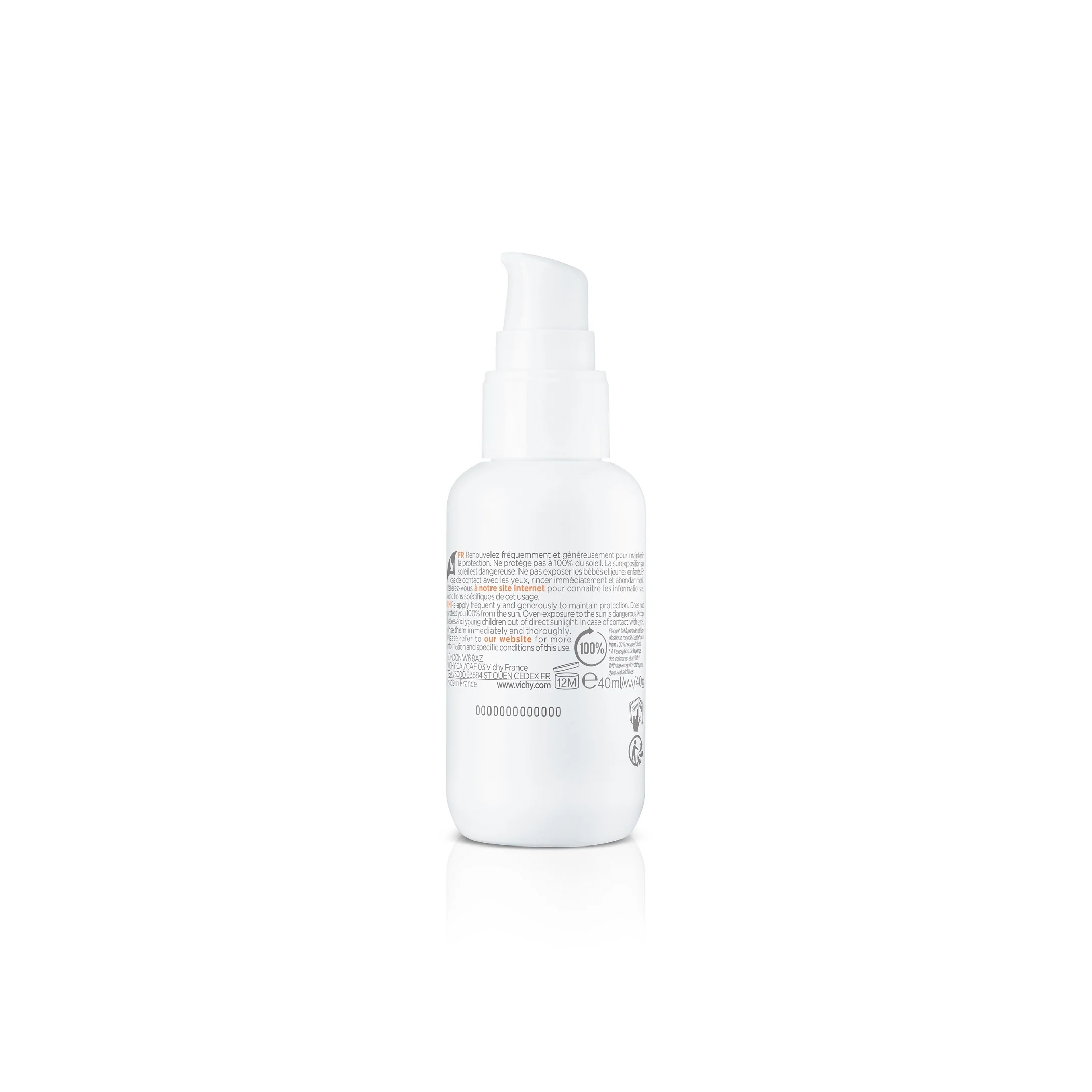 Capital Soleil UV-Clear Anti-Imperfection Fluid SPF50+ - Bőrtökéletlenségek Elleni Nappali Krém, Védő Kezelés