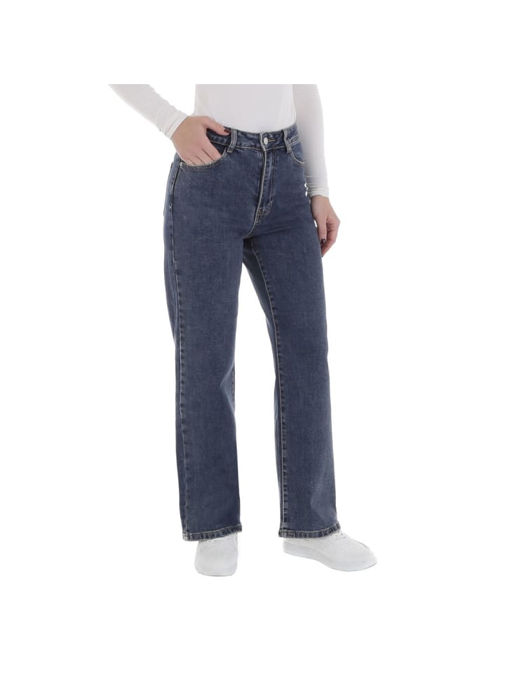 Ital-Design Jeans in Blau günstig kaufen