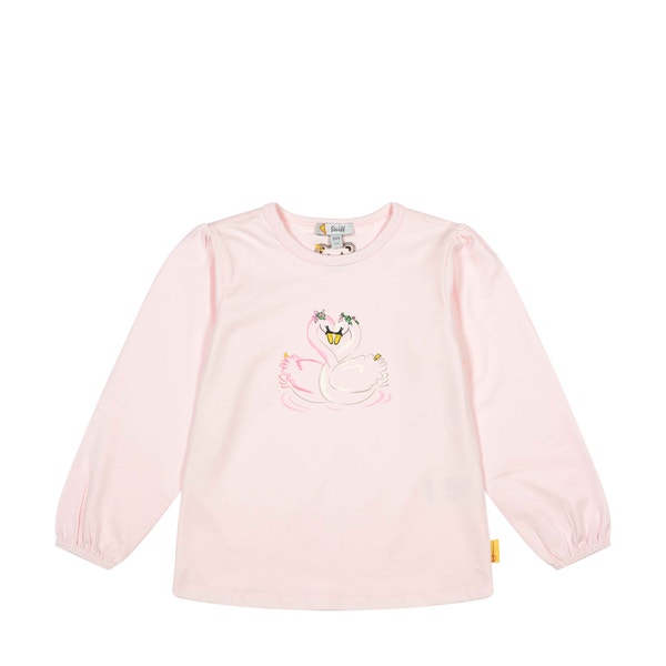 Bluse langarm, rosa für Mädchen