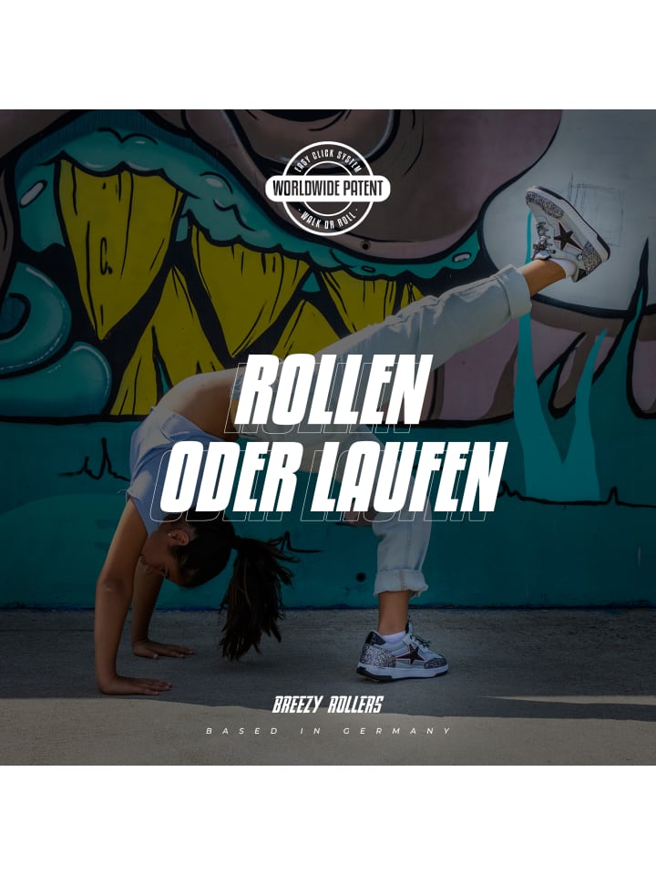 Breezy Rollers BREEZY ROLLERS 2231411 Star silber/grau günstig kaufen