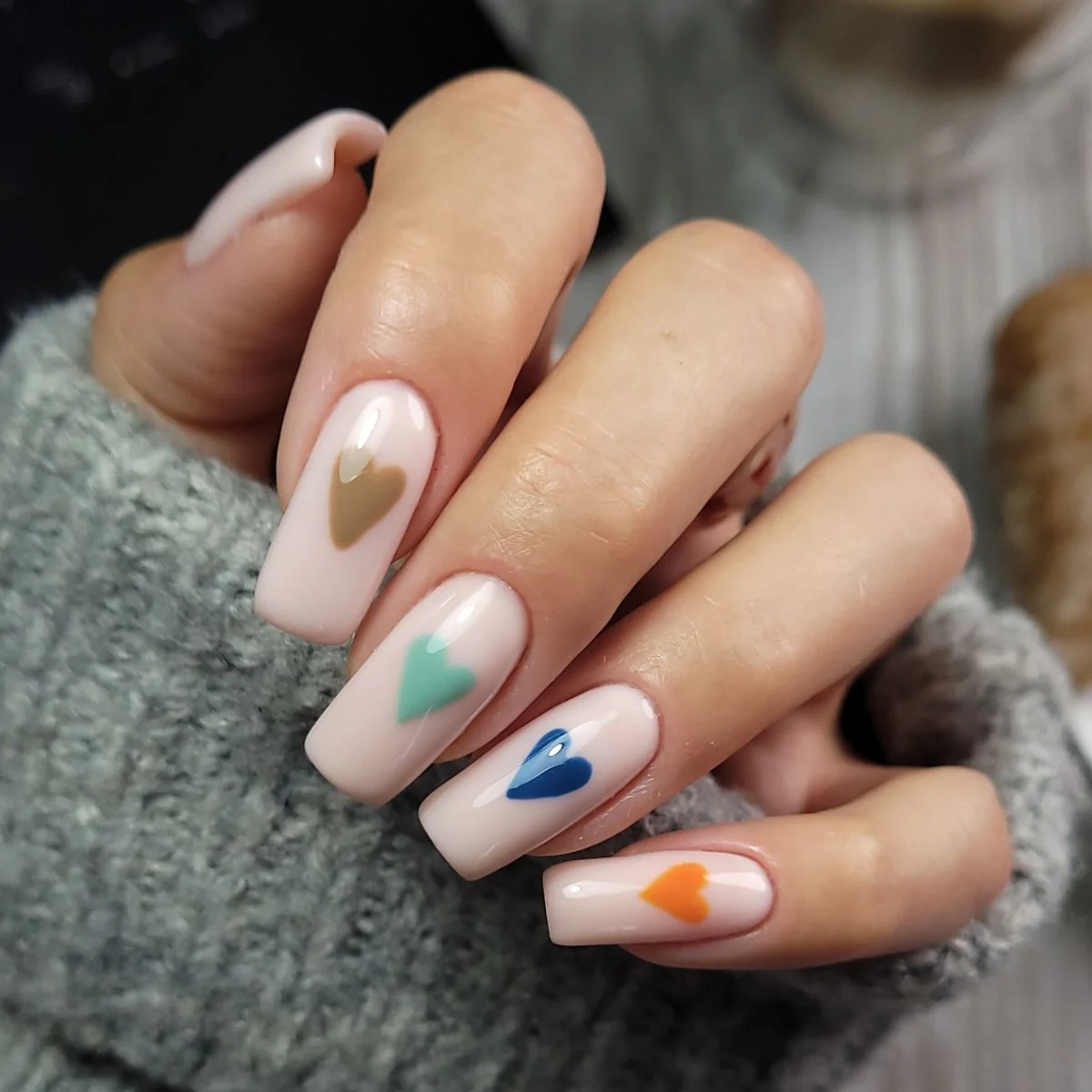 Esmalte em gel UV Coffeehouse Semi-Permanente - Esmalte com Efeito Gel