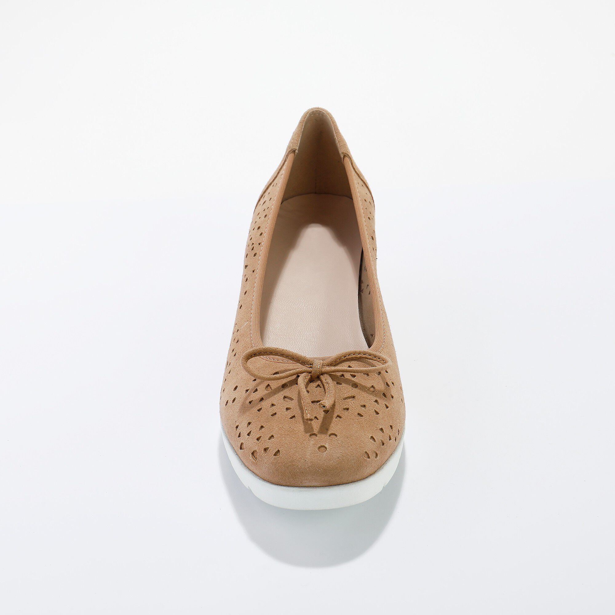 Ballerines cuir ajouré