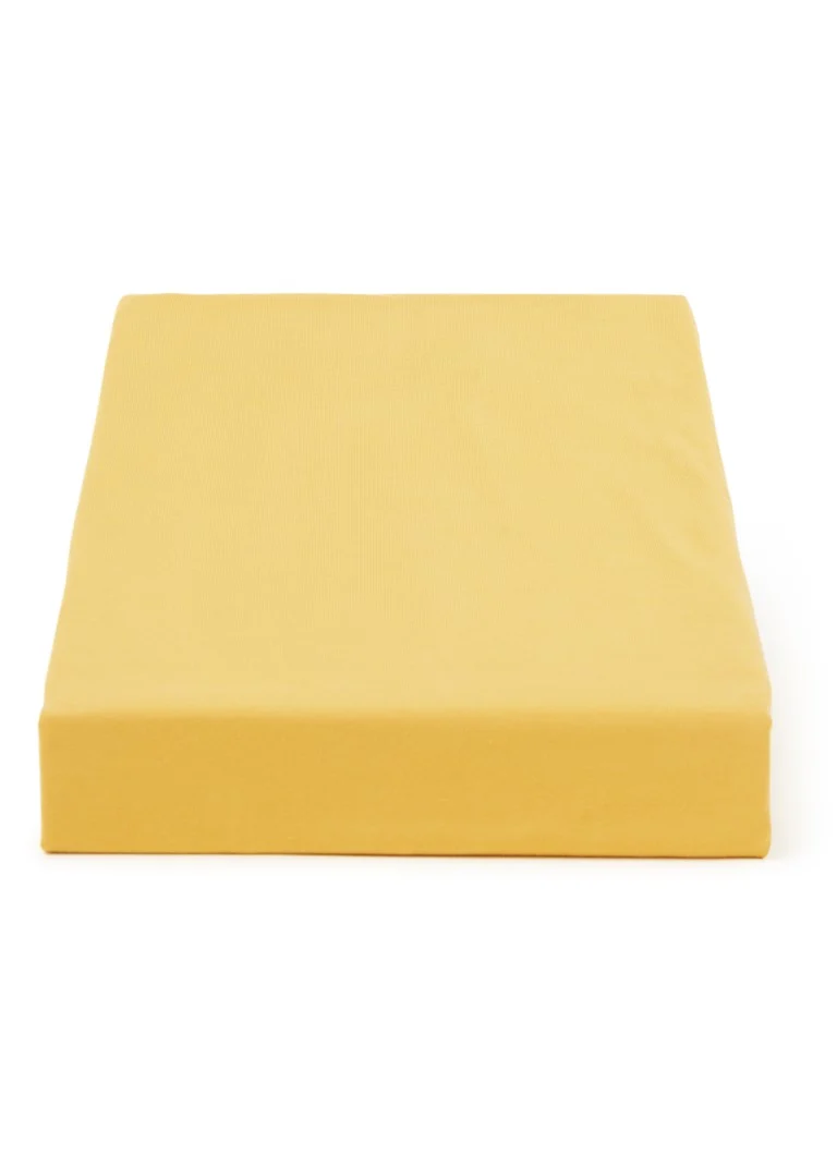 BeddingHouse Dutch Design -muotoiltu lakana luomupuuvillasekoitteesta, kulman korkeus 28 cm