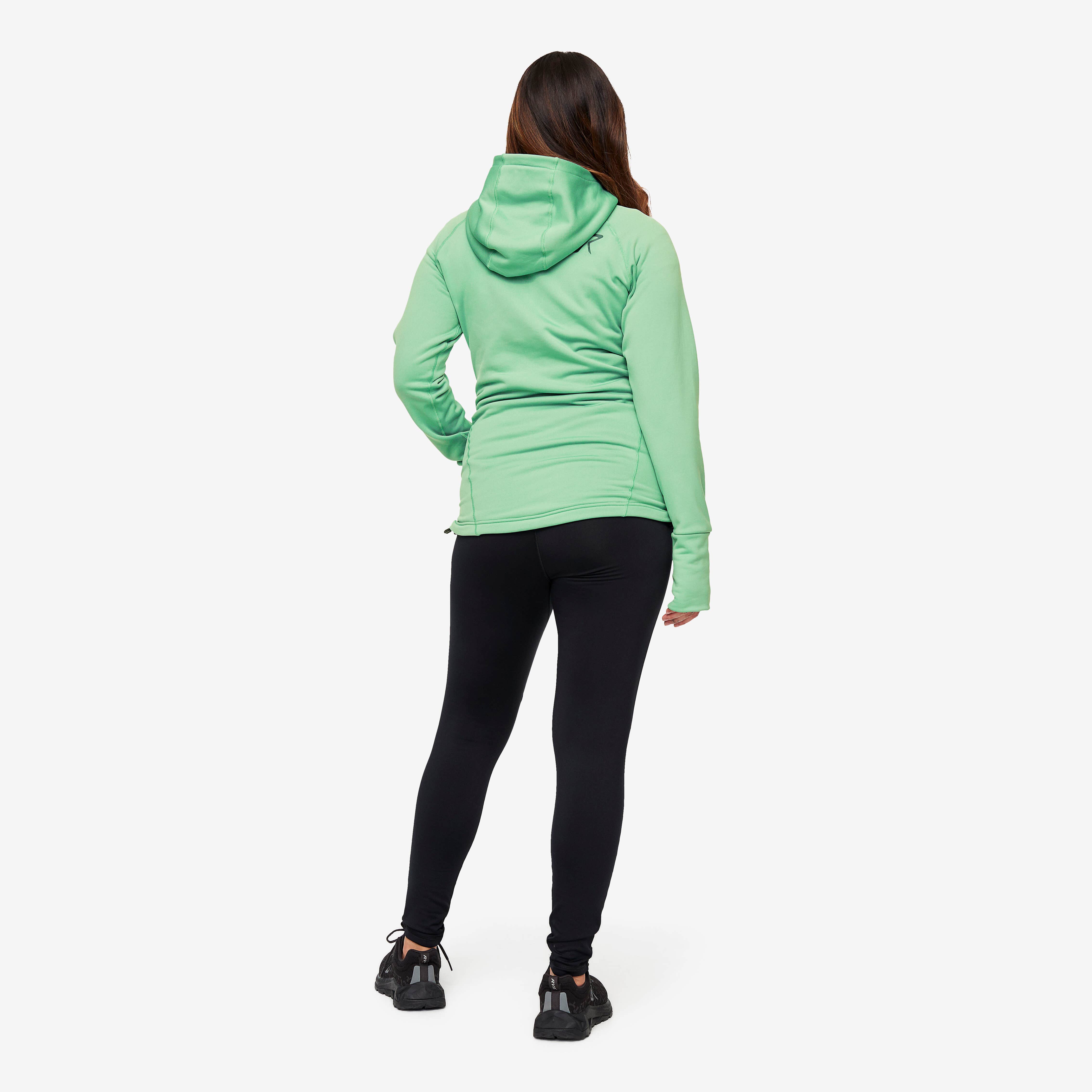 Illusion Hoodie Femme Malachite Green