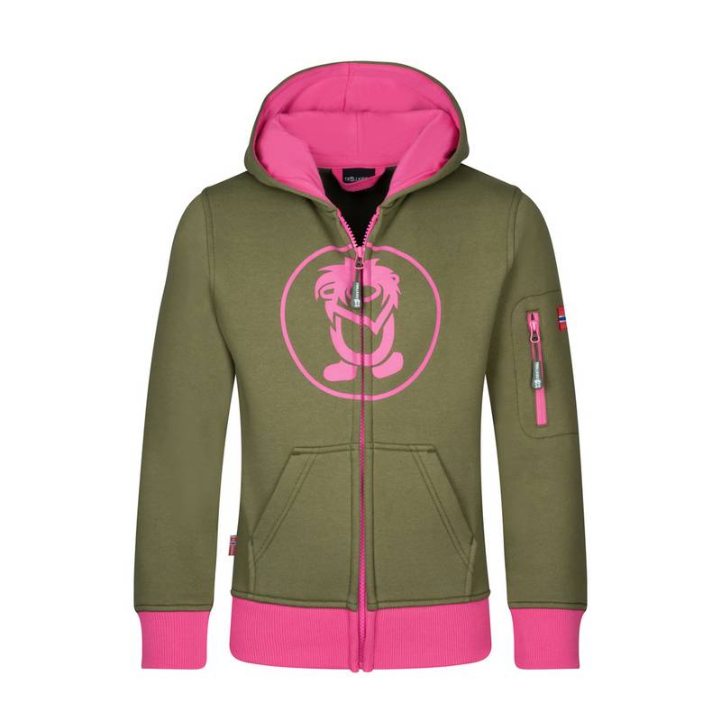 Trollkids Sortland Hoodie Kinder