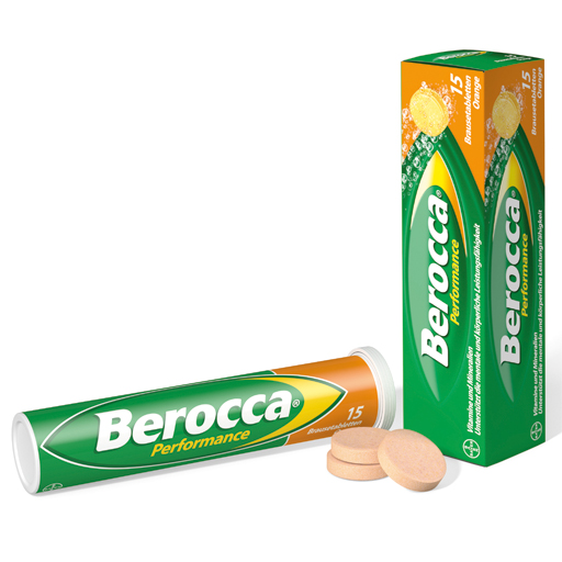 BEROCCA Performance Brausetabletten  15 St  Brausetabletten