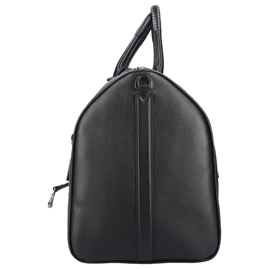 Santoni - Weekender UIBBA Kalbsleder - schwarz