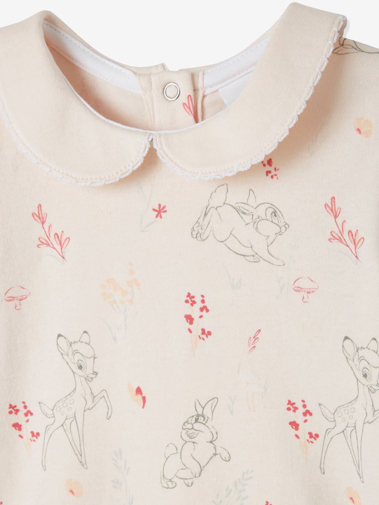 Lot de 2 bodies bébé fille DS Bambi® manches longues rose
