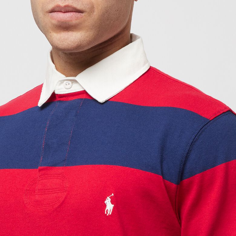 Polo Ralph Lauren Striped Longsleeve Rugby red/fall royal