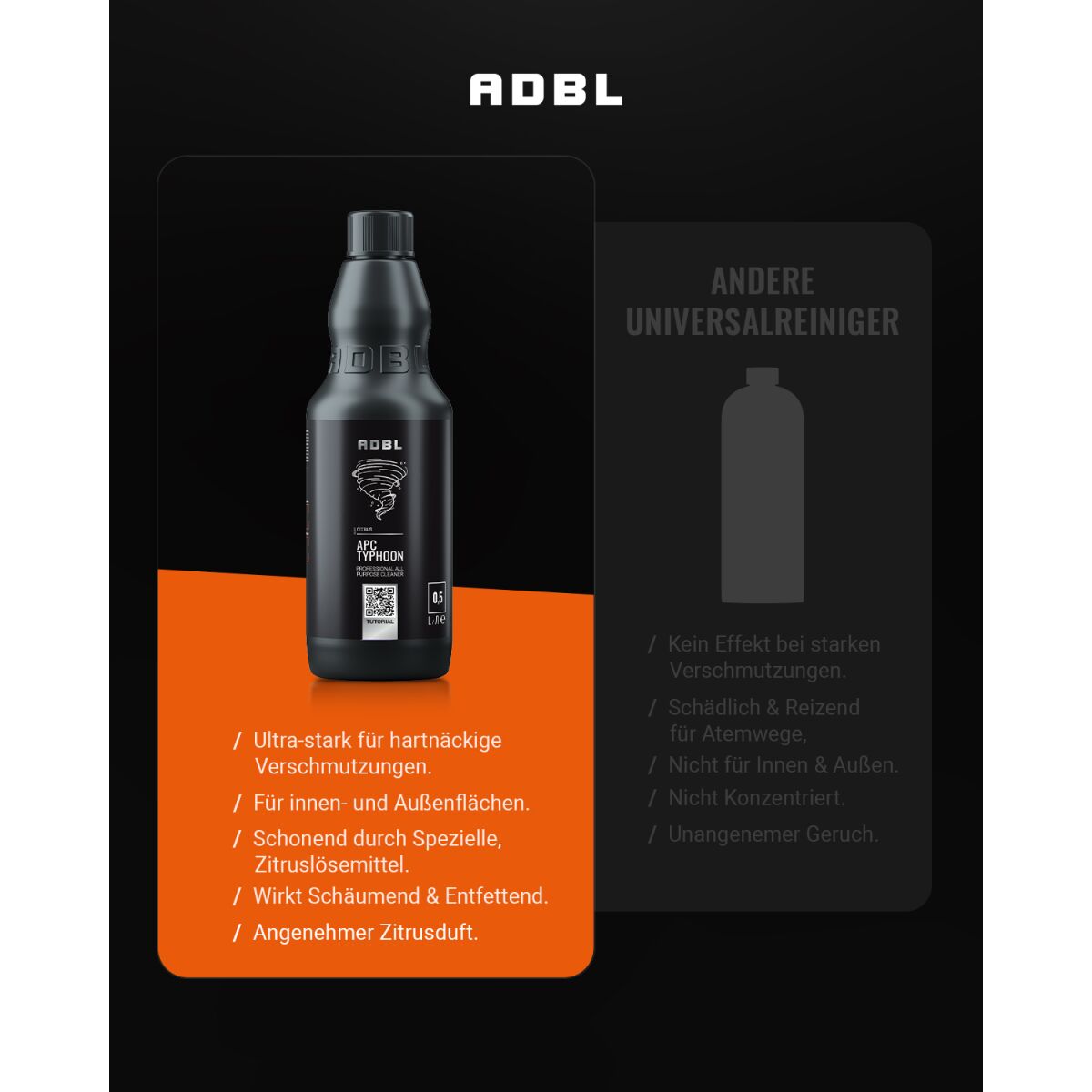 ADBL APC Typhoon Allzweckreiniger 500ml