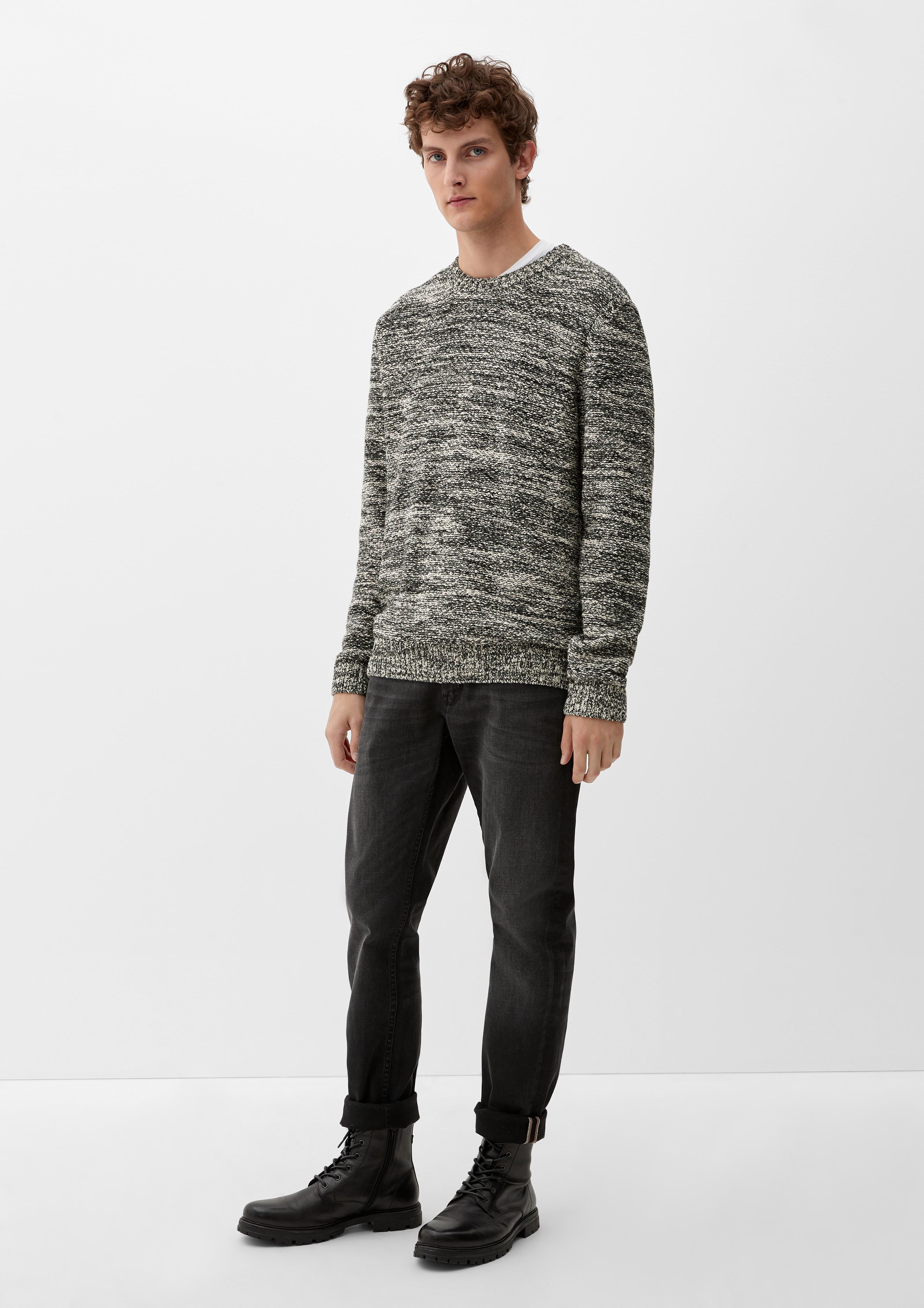 Pullover aus Moulinéstrick  2118092-99X0