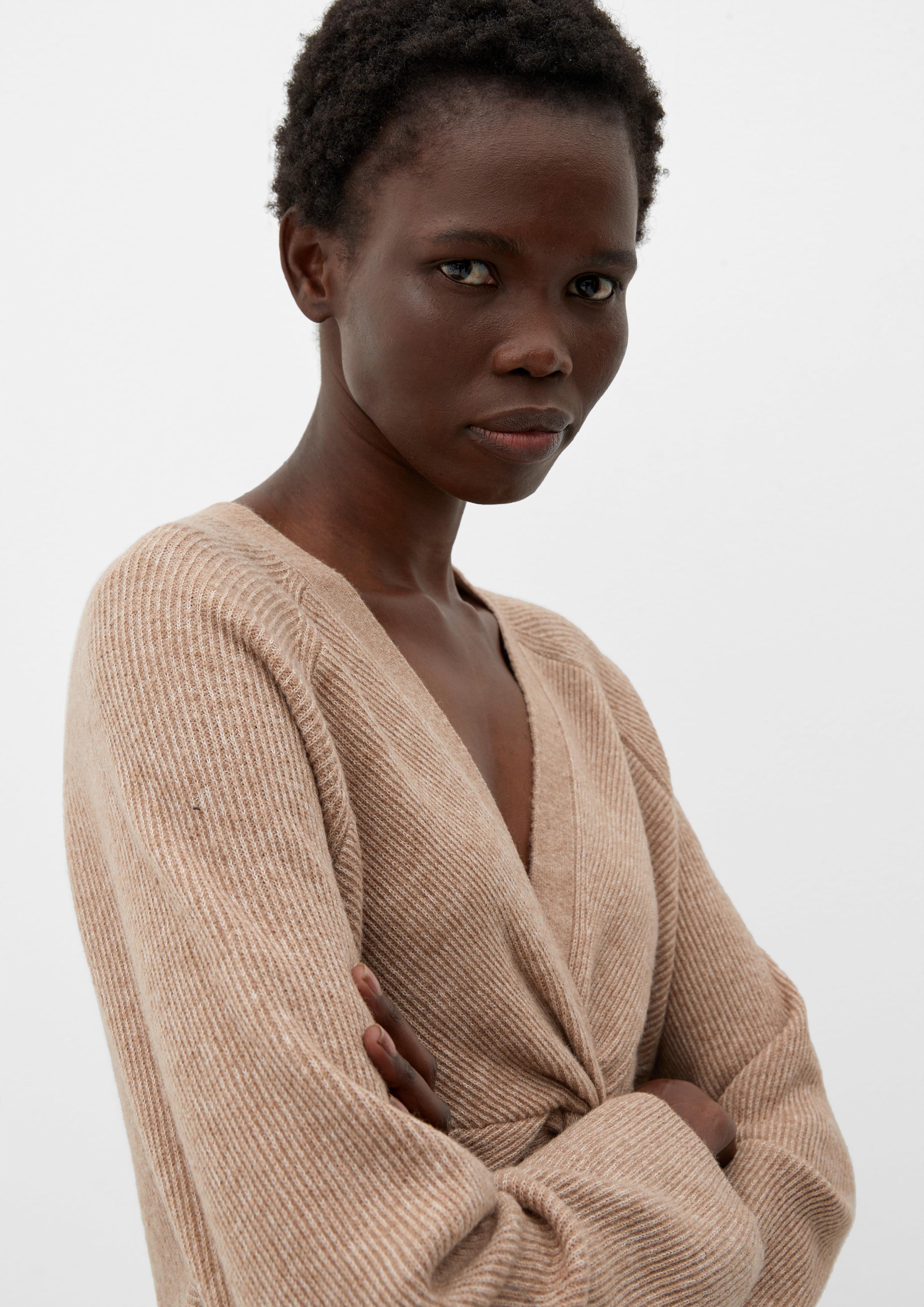 Strickpullover aus Wollmix  2120324-84X5
