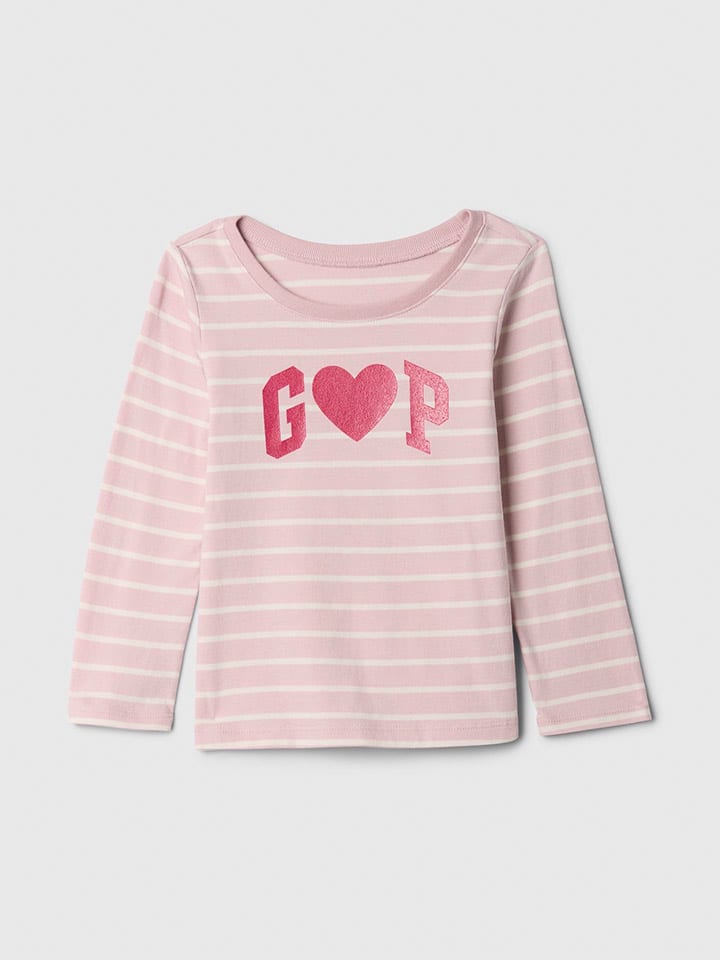 GAP Longsleeve in Rosa günstig kaufen
