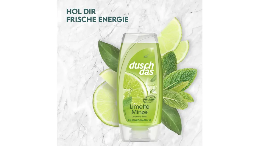 Duschdas Duschgel Limette Minze 225 ml