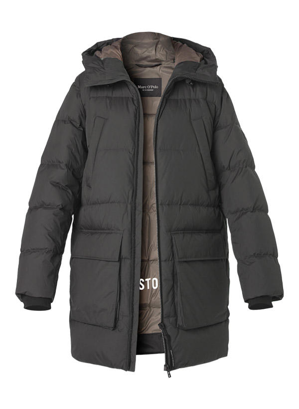 Marc O'Polo, Daunenparka, Mikrofaser wasserabweisend, graphit
