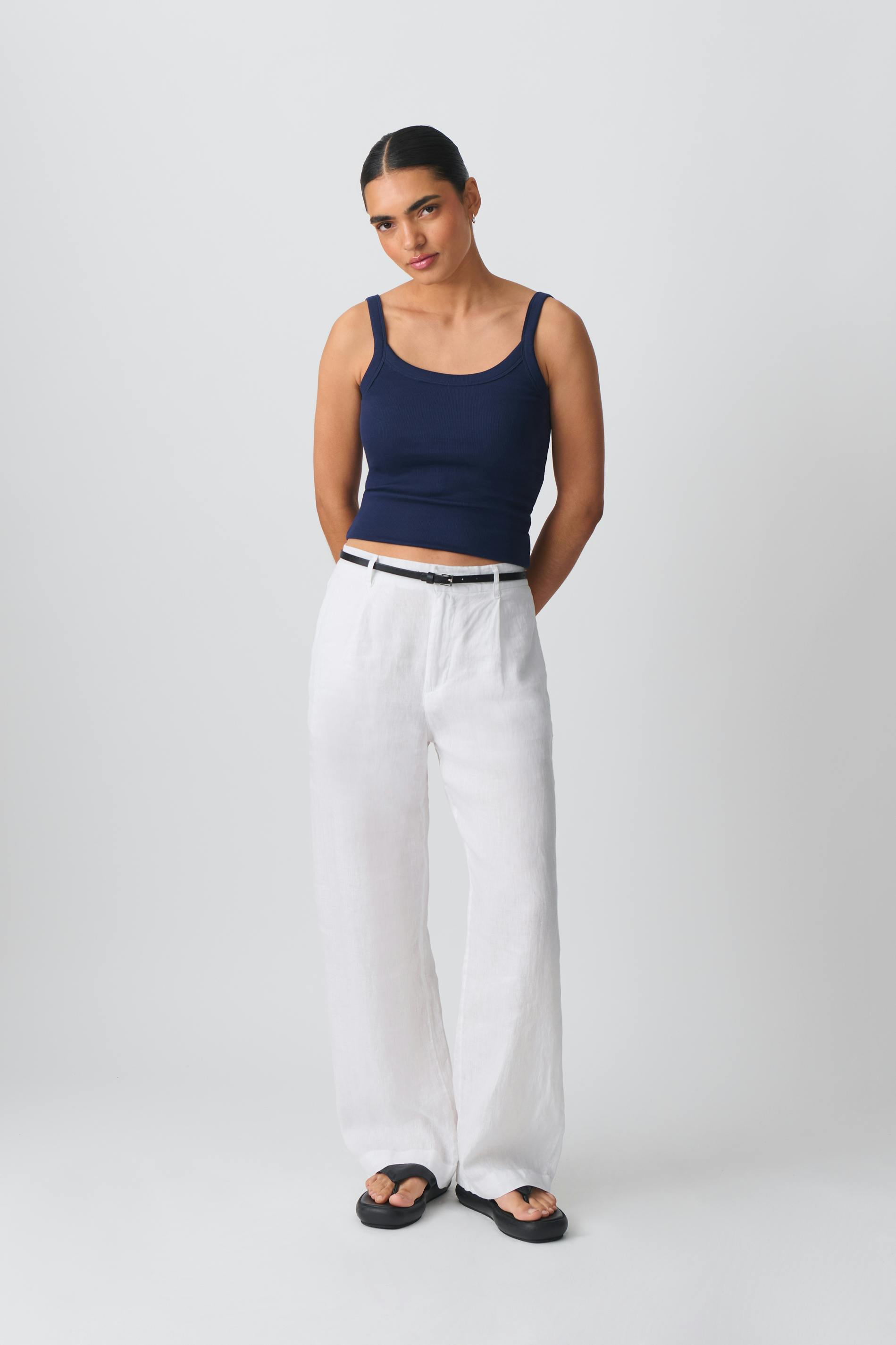 Basic rib singlet