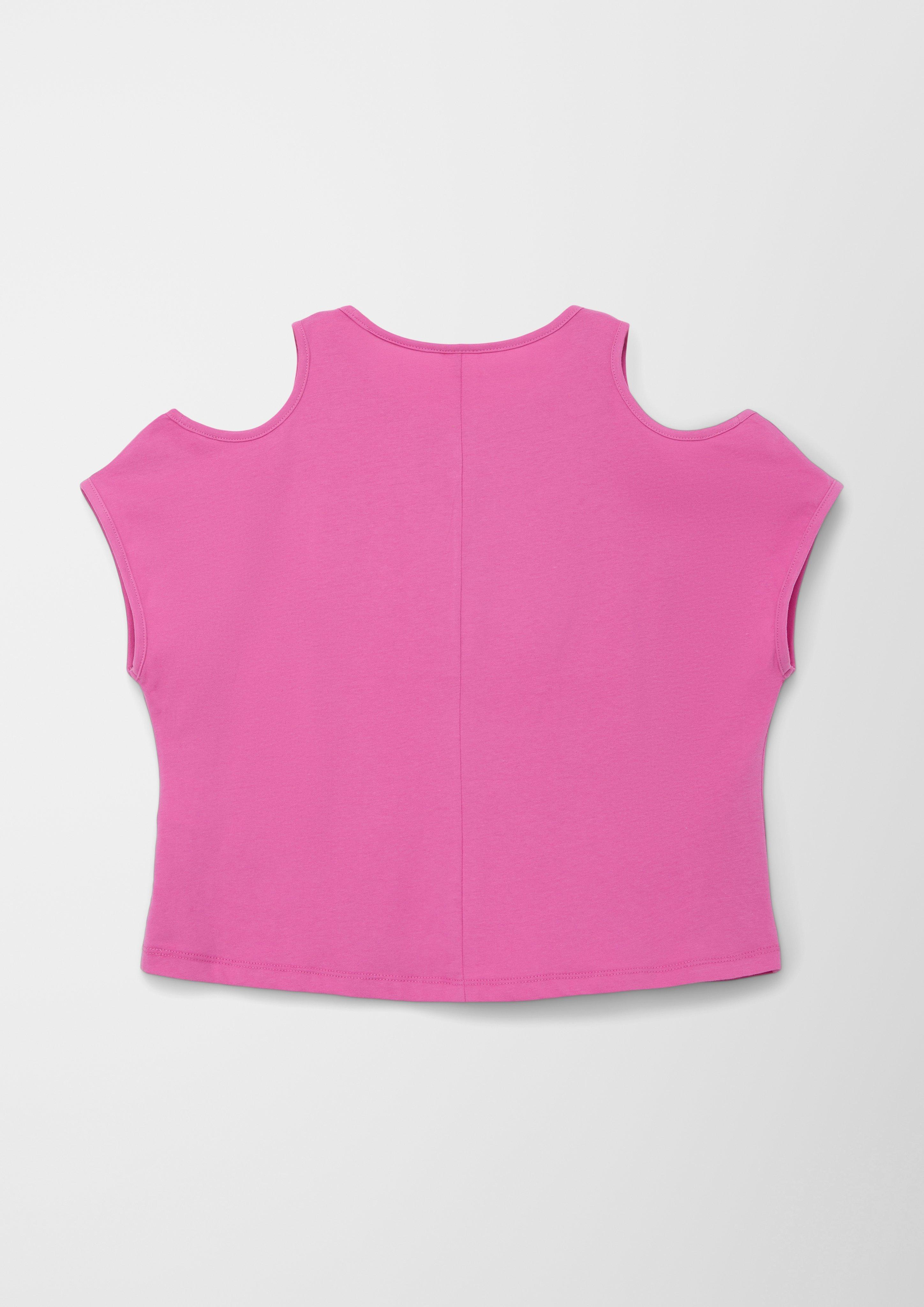 T-Shirt mit Cut Outs  2128026-4451